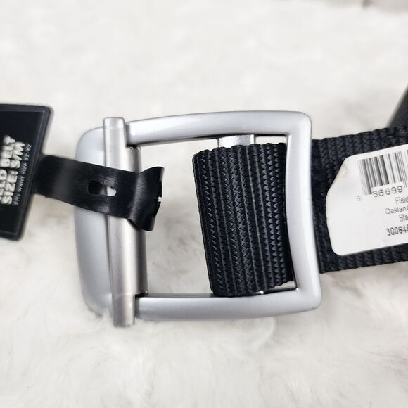 Oakland Raiders Navy Blue Adjustable Field Belt Size S/M - Picture 4 of 9